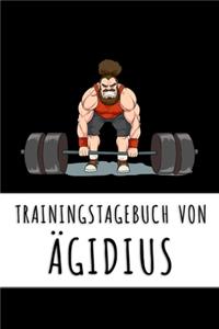 Trainingstagebuch von Ägidius