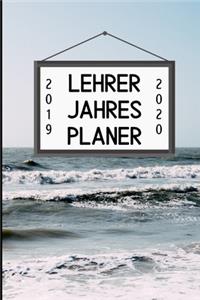 Lehrer Jahres Planer 2019 2020