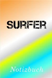 Surfer Notizbuch