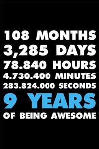 9 Years Of Being Awesome