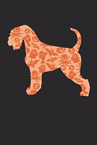 Schnauzer Notebook - Halloween Schnauzer Journal - Schnauzer Gift for Dog Lovers - Schnauzer Diary