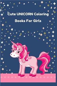 Cute Unicorn Coloring Books for Girls