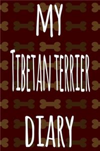 My Tibetan Terrier Diary: The perfect gift for the dog owner in your life - 6x9 119 page lined journal!