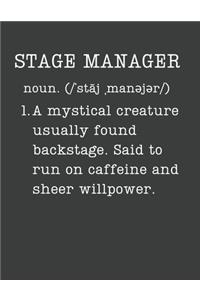 Stage Manager