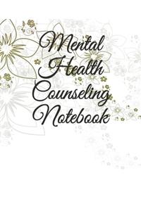 Mental Health Counseling Notebook