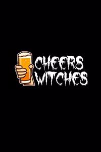 Cheers Witches: A5 (Handtaschenformat) Geocaching Notizbuch für über 200 Geocaches. Geocaching Journal für gefundene Caches mit vorgedruckten Notizfeldern.