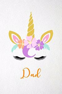Dad A5 Lined Notebook 110 Pages