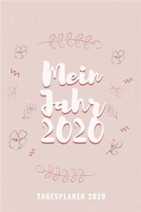 Mein Jahr 2020 - Tagesplaner 2020