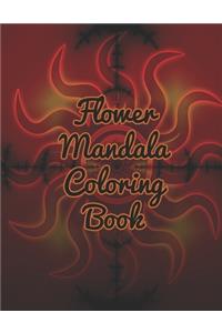 Flower Mandala Coloring Book