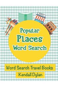 Popular Places Word Search