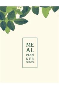 Meal Planner 90 Days
