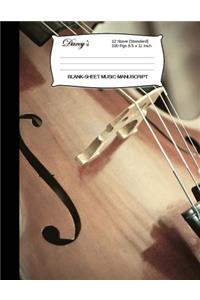 Blank Sheet Music Manuscript