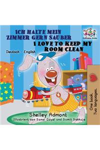 Ich halte mein Zimmer gern sauber I Love to Keep My Room Clean