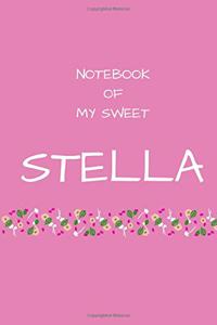 Notebook of my sweet Stella