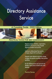 Directory Assistance Service A Complete Guide - 2020 Edition