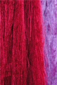Freshly Dyed Wool Thread Journal