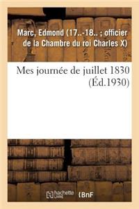 Mes Journée de Juillet 1830