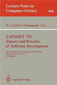 Tapsoft '93: Theory and Practice of Software Development