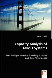 Capacity Analysis of MIMO Systems