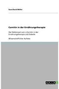 Carnitin in der Ernährungstherapie