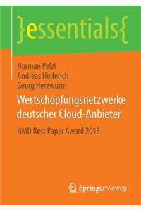 Wertschöpfungsnetzwerke deutscher Cloud-Anbieter