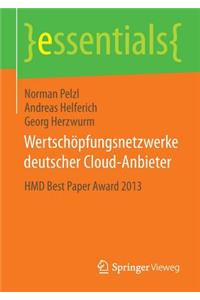 Wertschöpfungsnetzwerke Deutscher Cloud-Anbieter