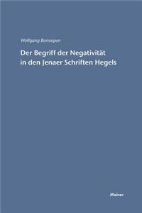Der Begriff der Negativität in den Jenaer Schriften Hegels