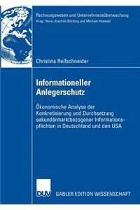 Informationeller Anlegerschutz