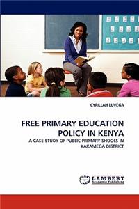 Free Primary Education Policy in Kenya