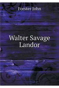 Walter Savage Landor