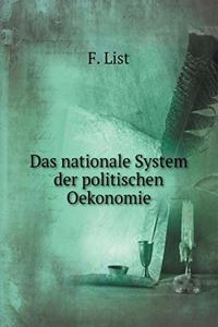 Das Nationale System Der Politischen Oekonomie