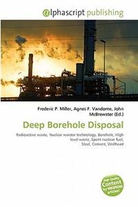Deep Borehole Disposal