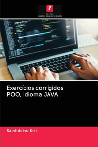 Exercícios corrigidos POO, Idioma JAVA