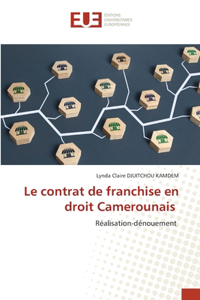 contrat de franchise en droit Camerounais