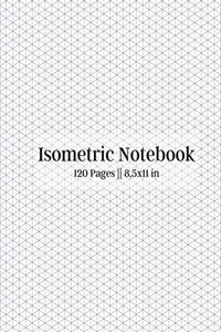 Isometric Notebook - 120 Pages - 8.5 x 11