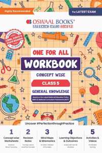 Oswaal One For All Workbook Concept Wise Class-5 General Knowledge (For Latest Exam)