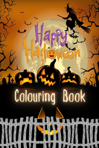 Happy Halloween Colouring Book