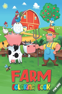 Farm Coloring Book