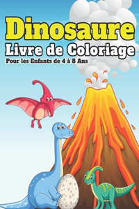 Dinosaure Livre de Coloriage