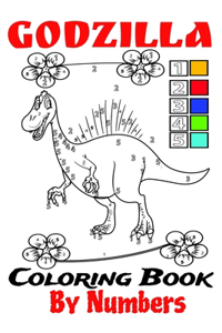 Godzilla Coloring Book By Numbers