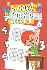 Sudoku for Kids Ages 6-8