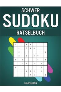 Schwer Sudoku Rätselbuch