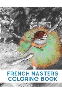 French Masters Coloring Book