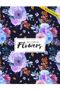 Flowers Coloring Book