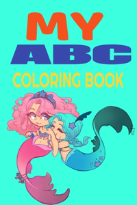 my abc coloring book