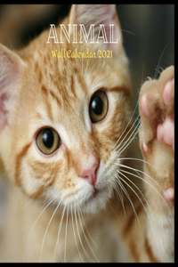 Animal Wall Calendar 2021