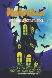 Halloween Coloring & Activity Book