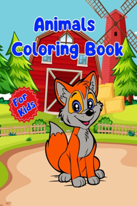 Animals Coloring Book For Kids
