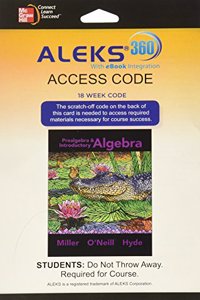 Aleks 360 Access Card (18 Weeks) for Prealgebra & Introductory Algebra