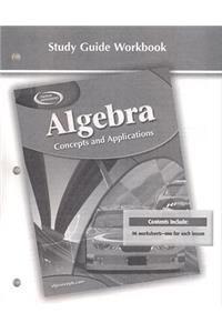 Algebra Study Guide Workbook: Concepts and Applications